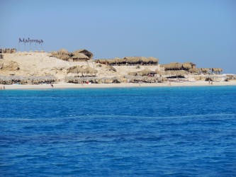 Pôr do sol na Ilha Mahmya Giftun com cruzeiro de dia inteiro com snorkel e praia em Hurghada